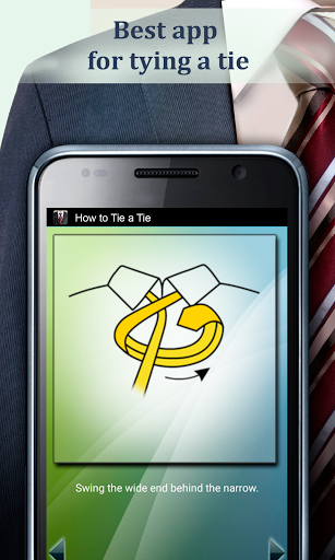 How to Tie a Tie - Image screenshot of android app