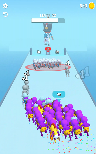 Crowd Fight ۳D - عکس بازی موبایلی اندروید