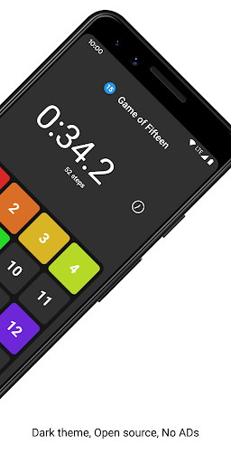 Game of Fifteen: ۱۵ puzzle with Flutter - عکس بازی موبایلی اندروید
