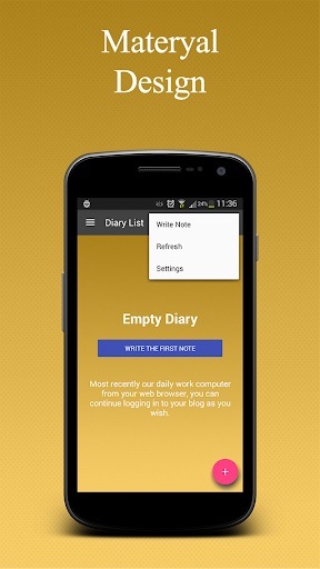 Diary - Notepad - عکس برنامه موبایلی اندروید