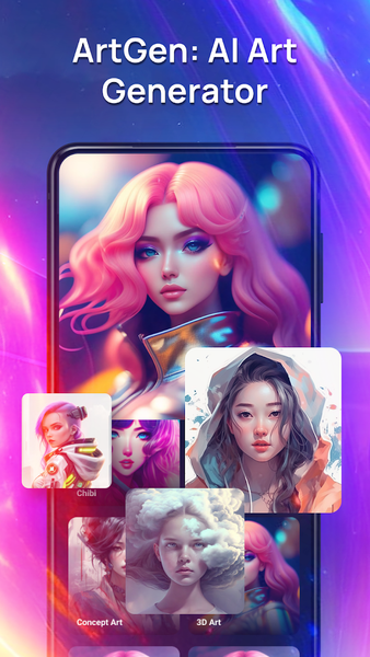 ArtGen: AI Art Generator - Image screenshot of android app