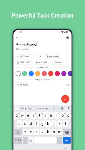 Taskeet - Reminders & Alarms - عکس برنامه موبایلی اندروید
