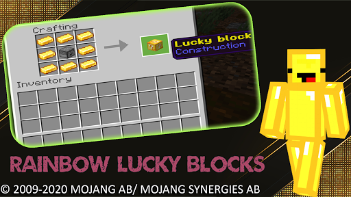 Mod Rainbow Lucky Blocks +Bonu for Android - Download