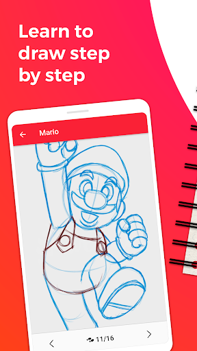 WeDraw - How to Draw Anime - Image screenshot of android app
