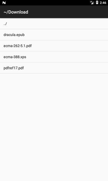 MuPDF viewer - Image screenshot of android app
