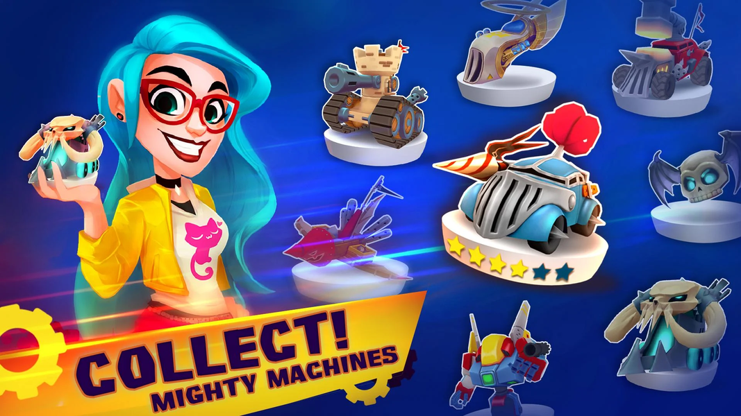 Mighty Machines - Vehicular Co - Gameplay image of android game