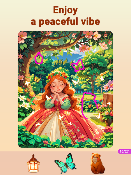 Artistic Jigsaw: Collection - Gameplay image of android game