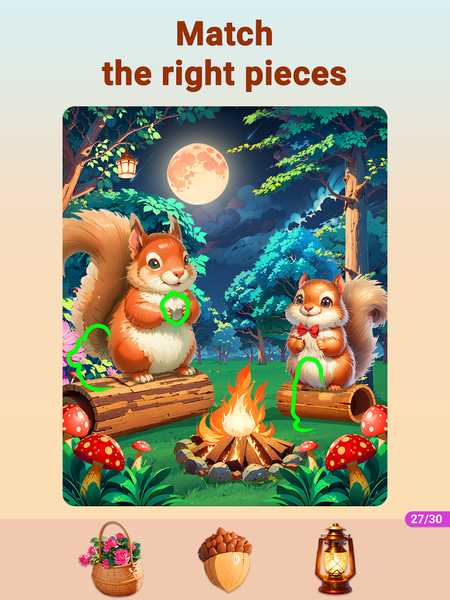 Artistic Jigsaw: Collection - Gameplay image of android game