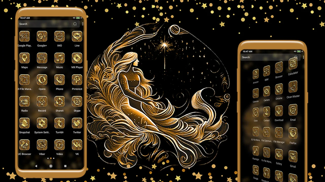 Aquarius Theme Launcher - عکس برنامه موبایلی اندروید