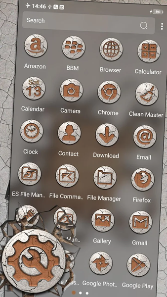 Crack Texture Theme Launcher - عکس برنامه موبایلی اندروید