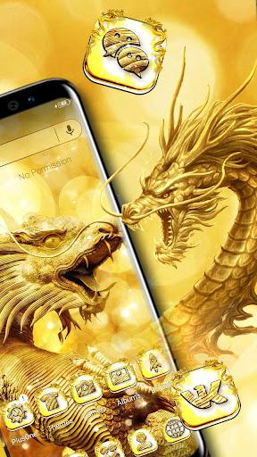 Golden Dragon Theme Launcher - عکس برنامه موبایلی اندروید