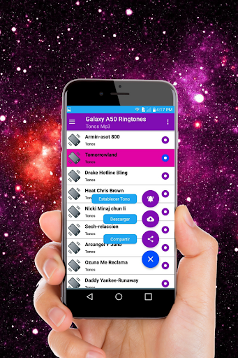 Galaxy A50 Ringtones - Image screenshot of android app