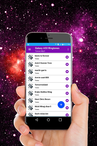 Galaxy A50 Ringtones - عکس برنامه موبایلی اندروید
