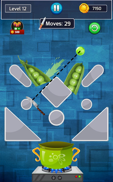 Perfect Veggie Slicer ۳D Games - عکس بازی موبایلی اندروید
