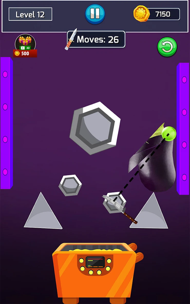 Perfect Veggie Slicer ۳D Games - عکس بازی موبایلی اندروید