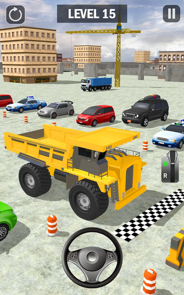 Real Excavator ۳D Parking Game - عکس بازی موبایلی اندروید
