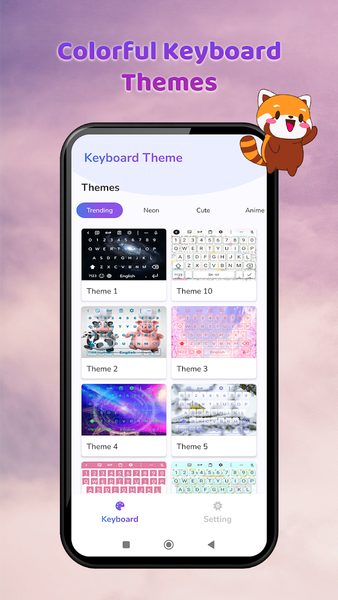 Art-Keyboard: Themes & Fonts - عکس برنامه موبایلی اندروید