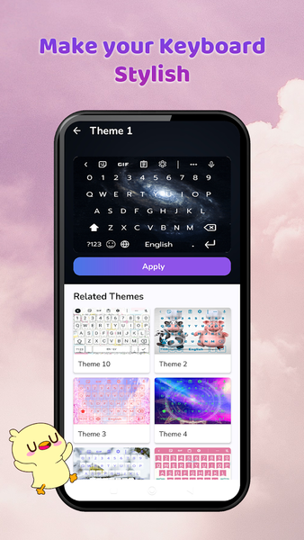 Art-Keyboard: Themes & Fonts - عکس برنامه موبایلی اندروید