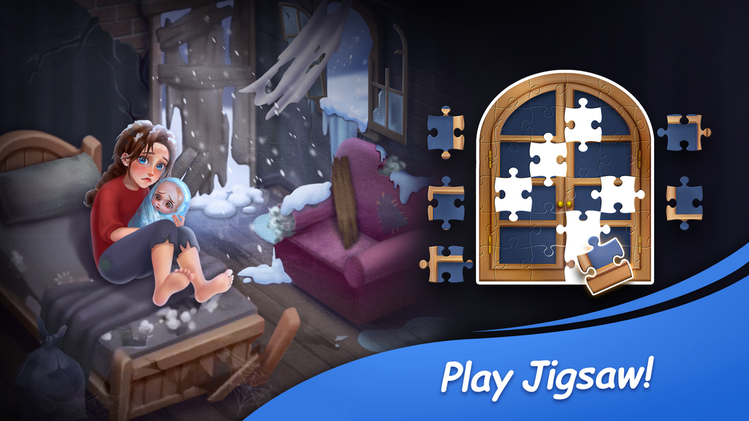 Jigsaw Puzzles: HD Puzzle Game - Gameplay image of android game