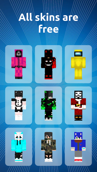 Skins for Minecraft PE for Android - Download