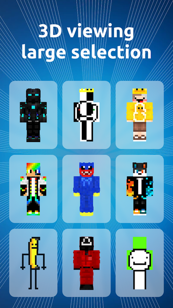 Boys skins for Minecraft PE - عکس برنامه موبایلی اندروید