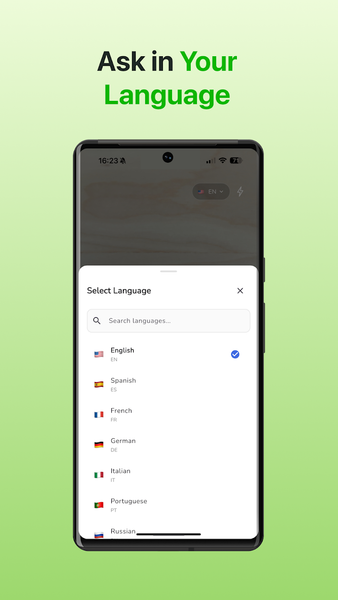 Plant Disease Diagnosis App - Image screenshot of android app