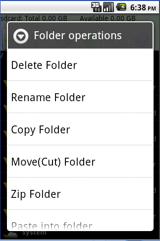 File explorer: SD card folder - عکس برنامه موبایلی اندروید