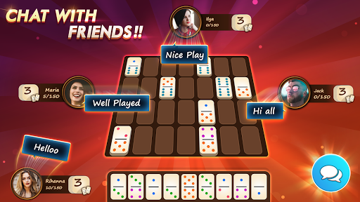 Dominoes Online - Multiplayer Board Games - Gameplay image of android game