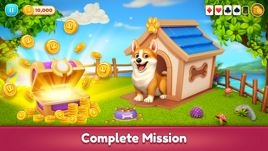 Royal TriPeaks Solitaire Fun - Gameplay image of android game