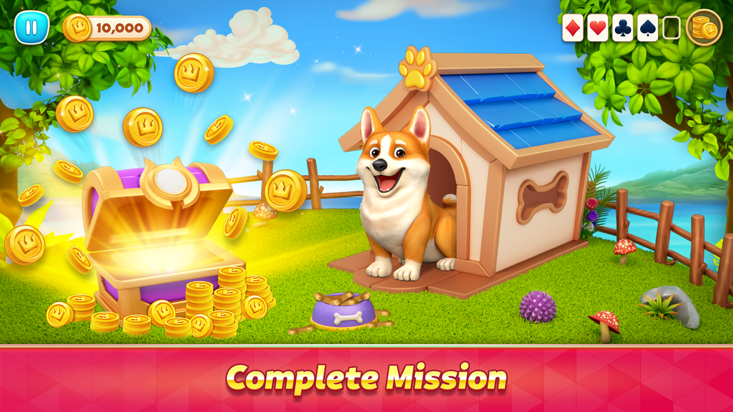 Royal TriPeaks Solitaire Fun - Gameplay image of android game