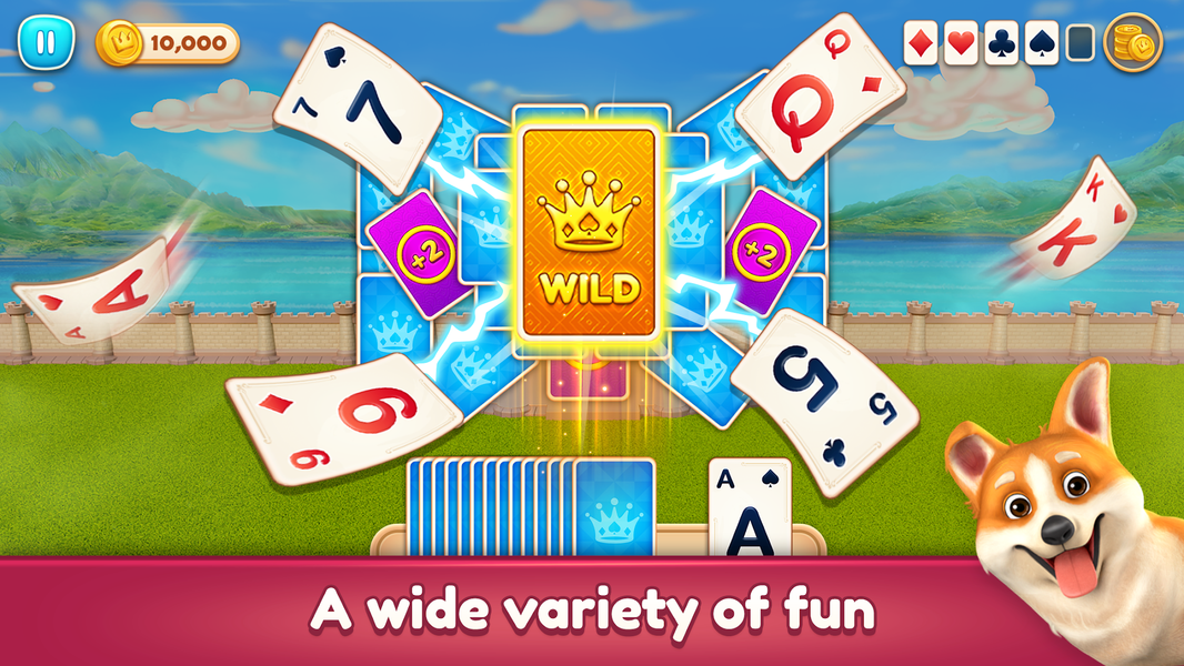 Royal TriPeaks Solitaire Fun - Gameplay image of android game