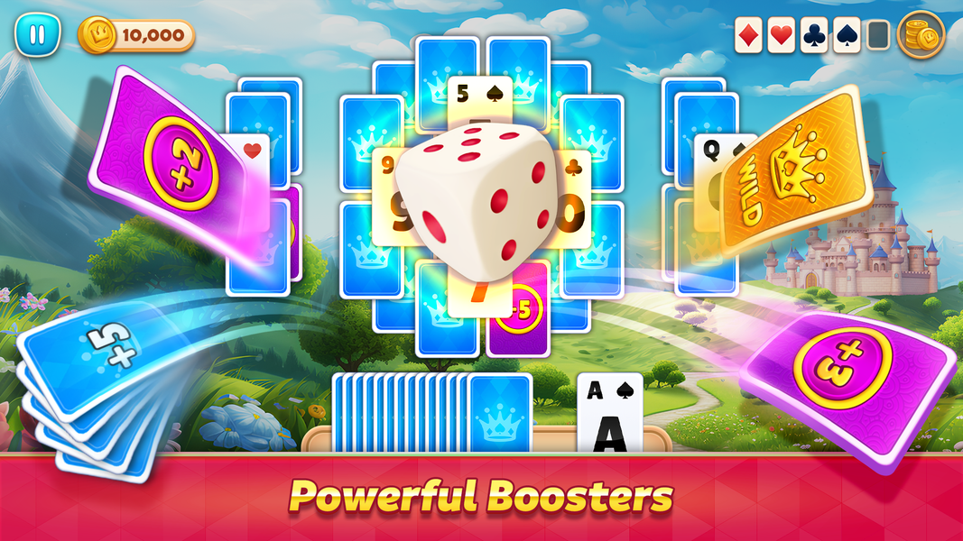 Royal TriPeaks Solitaire Fun - Gameplay image of android game