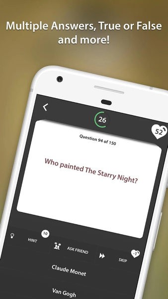 Art quiz - Image screenshot of android app