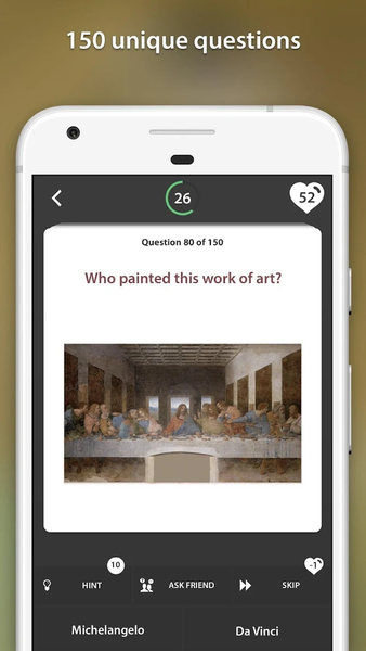 Art quiz - عکس برنامه موبایلی اندروید