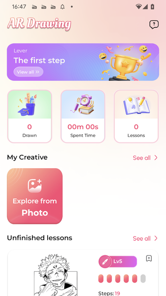 AR Drawing: TraceCam & Draw - عکس برنامه موبایلی اندروید