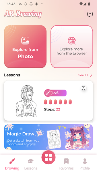 AR Drawing: TraceCam & Draw - عکس برنامه موبایلی اندروید