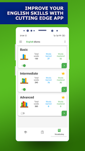 English Idioms & Slang Phrases - Image screenshot of android app