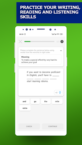English Idioms & Slang Phrases - Image screenshot of android app