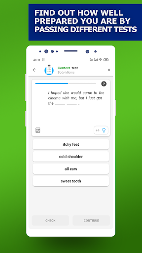 English Idioms & Slang Phrases - Image screenshot of android app