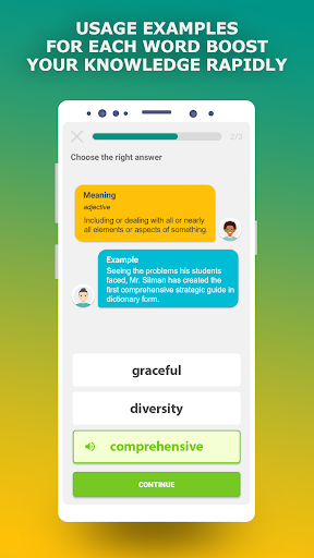 TOEFL Vocabulary Prep App - عکس برنامه موبایلی اندروید