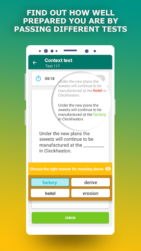 TOEFL Vocabulary Prep App - عکس برنامه موبایلی اندروید