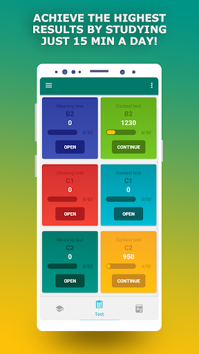 TOEFL Vocabulary Prep App - عکس برنامه موبایلی اندروید