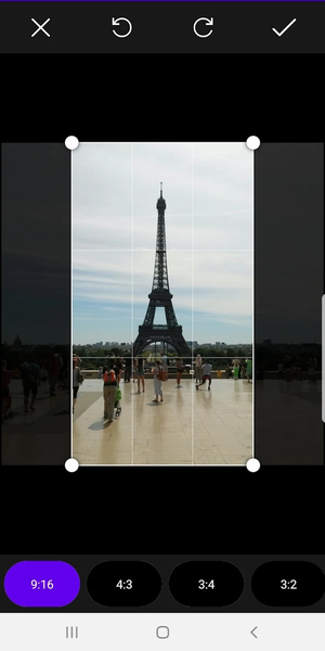 Crop Image - Photo Editor App - عکس برنامه موبایلی اندروید