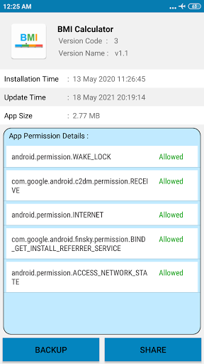 App Share And Backup - Image screenshot of android app