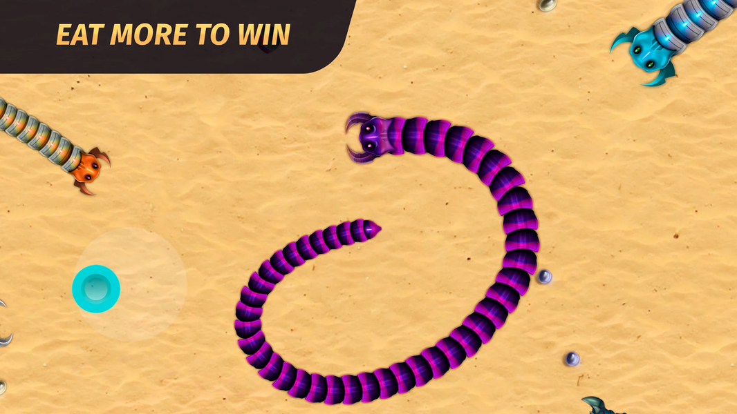 Worm.io - Gusanos Battle - عکس بازی موبایلی اندروید