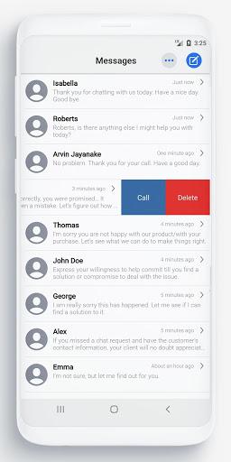 Green Apple Message - عکس برنامه موبایلی اندروید