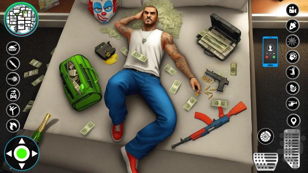 بازی جنگی گنگستر - Gameplay image of android game