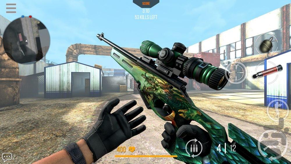 تفنگ بازی : بازی جنگی - عکس بازی موبایلی اندروید