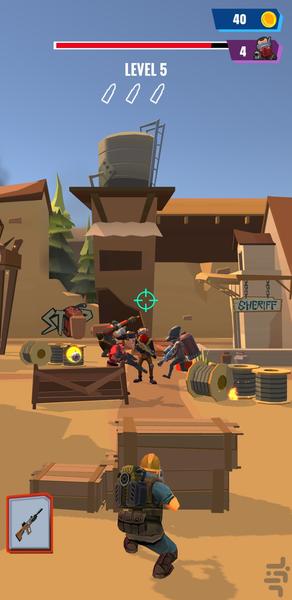 بازی جنگی شلیک - عکس بازی موبایلی اندروید