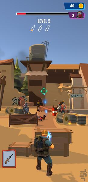 بازی جنگی شلیک - عکس بازی موبایلی اندروید